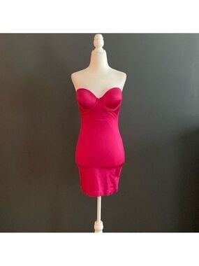 Victoria’s Secret vintage Y2K hot pink body shaper bustier/dress